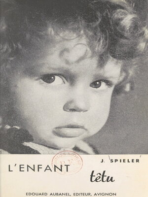 cover image of L'enfant têtu